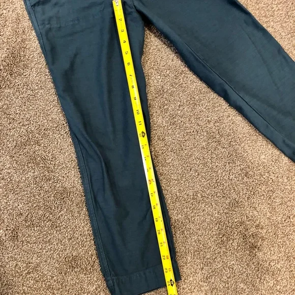 Madewell Sherpa Blue Jumpsuit with Collar Detail - Picture 10 of 11